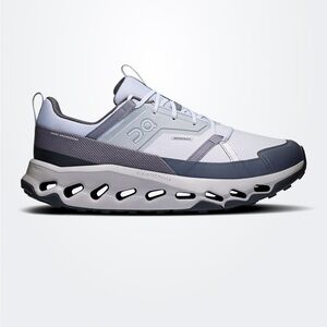On Running Cloudhorizon Waterproof Shoes in Blue, Gray, and White